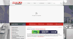Desktop Screenshot of meble-warszawa.net.pl