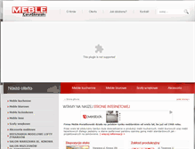 Tablet Screenshot of meble-warszawa.net.pl